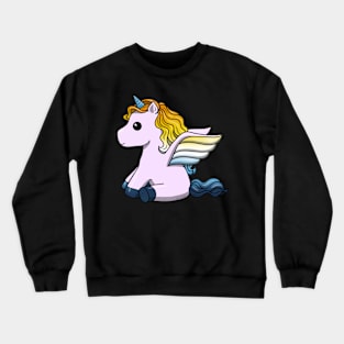 Aroace Unicorn Crewneck Sweatshirt